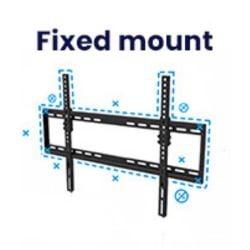 Fixed mount (37"-65")