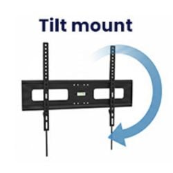 Tilt wall mount (66"-100").
